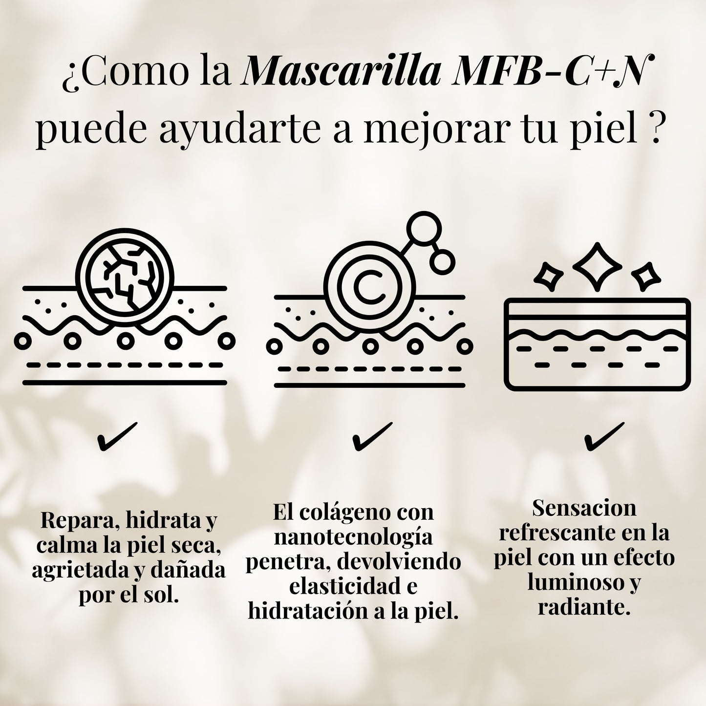 Mascarilla Facial con Bio-Colágeno