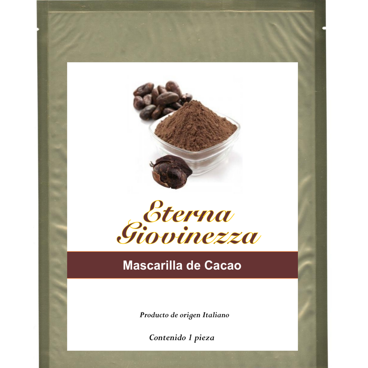 Mascarilla de Cacao.