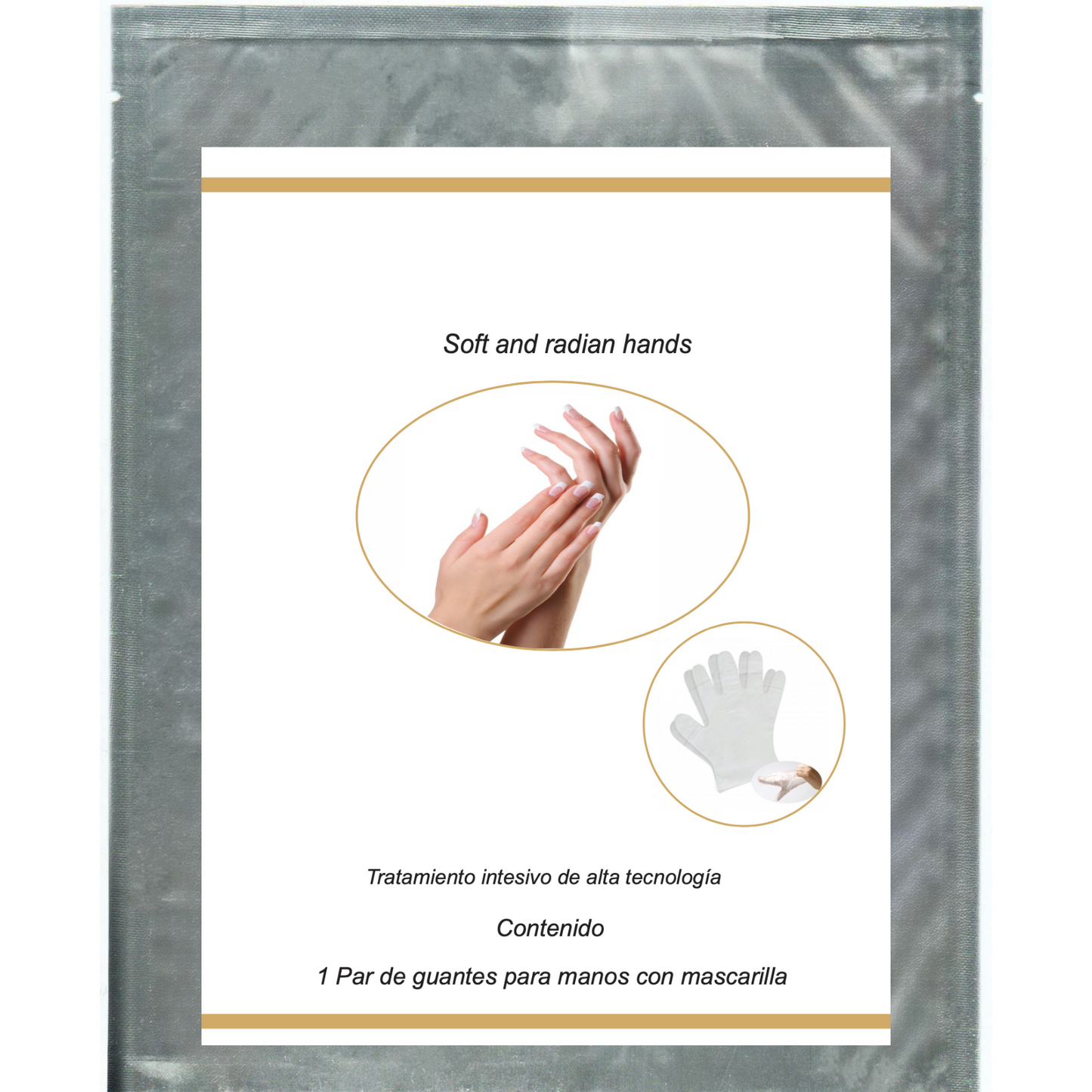 SOFT AND RADIAN HANDS/ MASCARILLA PARA MANOS