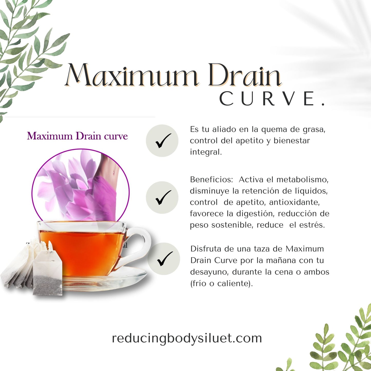 Maximum Drain Curve (Té)