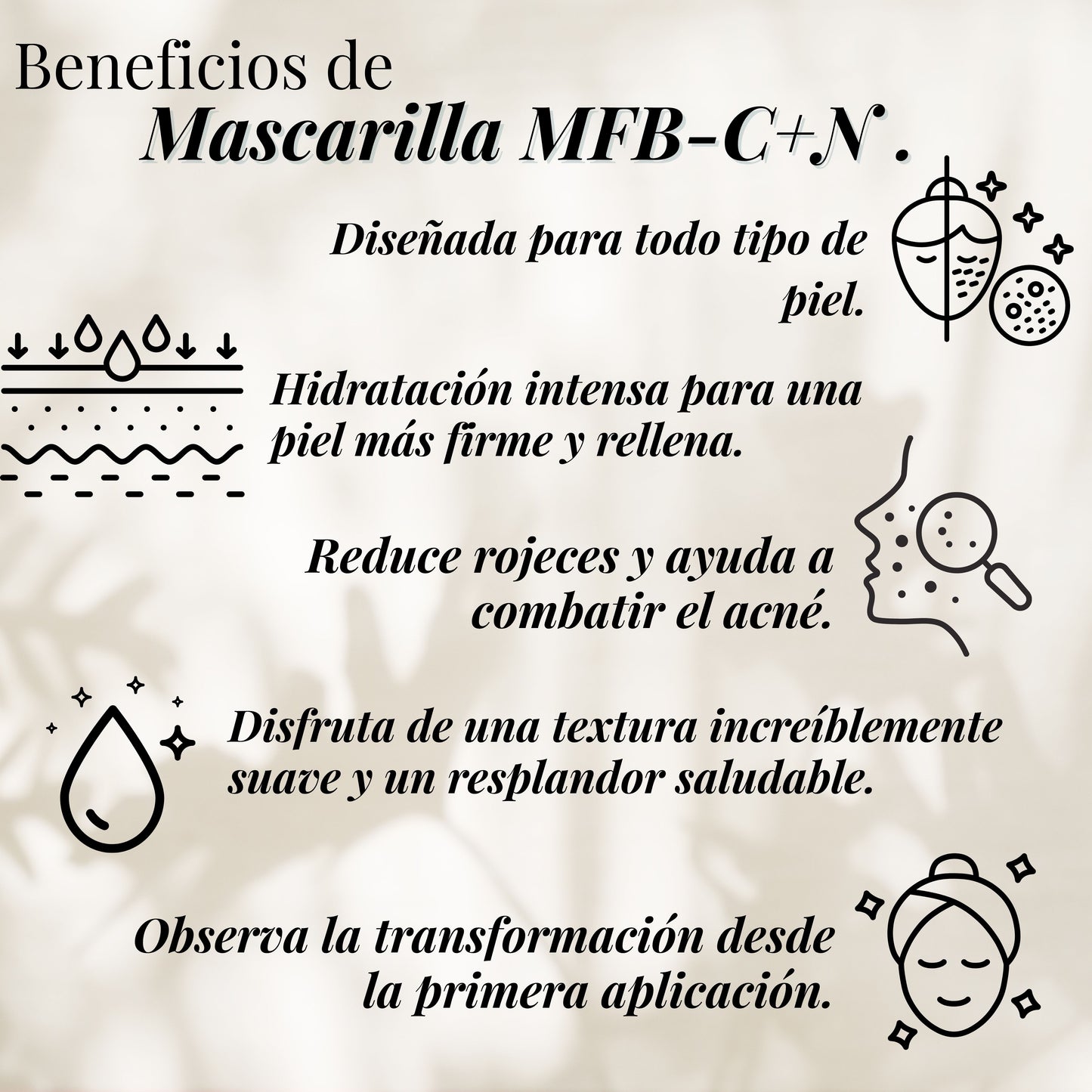 Mascarilla Facial con Bio-Colágeno