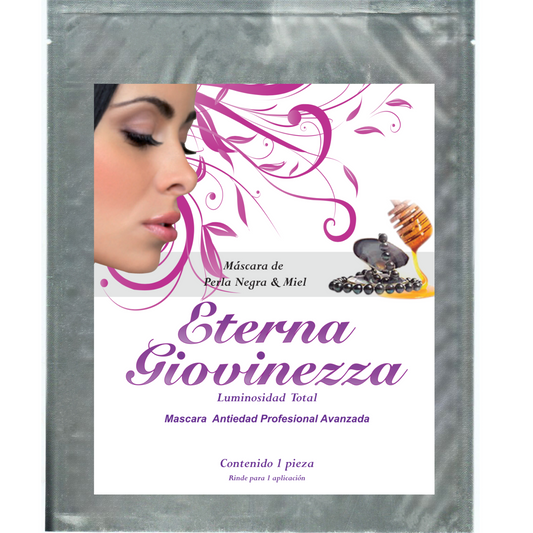 MASCARILLA DE PERLA NEGRA Y MIEL