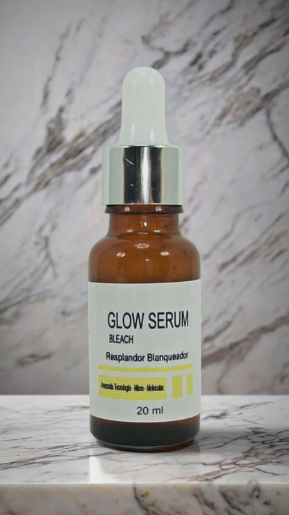 GLOW SERUM BLEACH Suero resplandor Blanqueador.  GLOW SERUM BLEACH Suero resplandor Blanqueador.